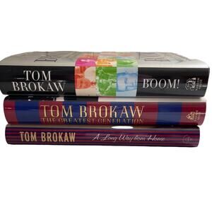 Tom Brokaw Hardcover Book Bundle NEW
